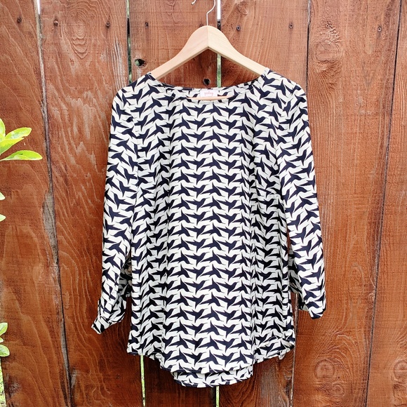 Pixley Tops - Stitch Fix Pixley Hummingbird Bird Blouse
